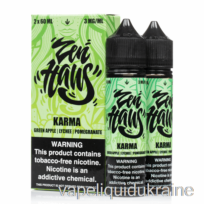 Vape Liquid Ukraine Karma - Zen Haus - 120mL 3mg